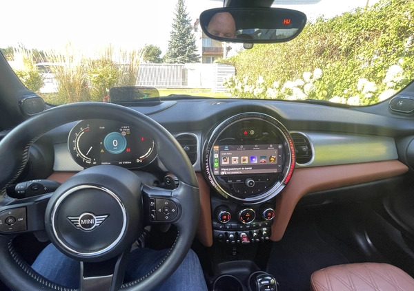 MINI Cooper S cena 114000 przebieg: 59500, rok produkcji 2022 z Warszawa małe 172